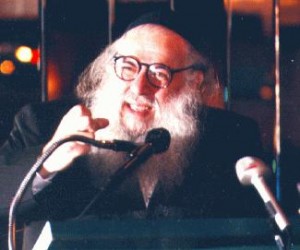 Rabbi Freifeld at Shor Yoshuv Dinner